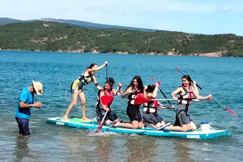 Paddle-surf